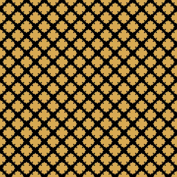 黑色背景上的无缝几何图案 用于织物 装饰品 包装纸 — 图库照片