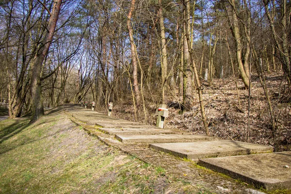 Marzo 2019 Valle Muerte Bydgoszcz Golgotá Bydgoska Lugar Del Asesinato —  Fotos de Stock