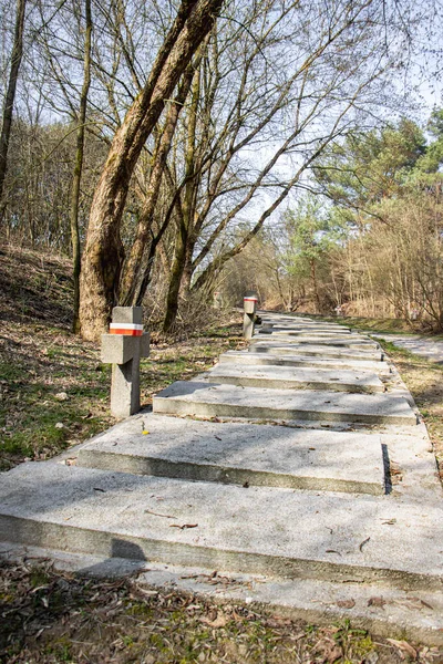 Marzo 2019 Valle Della Morte Bydgoszcz Golgota Bydgoska Luogo Dell — Foto Stock