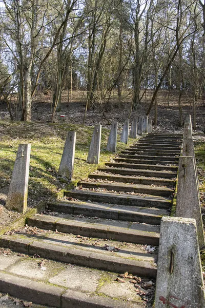 Marzo 2019 Valle Muerte Bydgoszcz Golgotá Bydgoska Lugar Del Asesinato — Foto de Stock