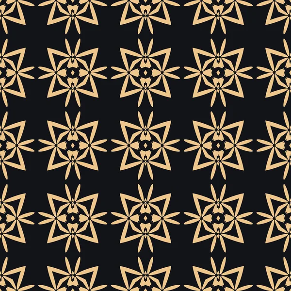 Patrón Decorativo Sin Costuras Fondo Oscuro Diseño Para Imprimir Textiles — Foto de Stock