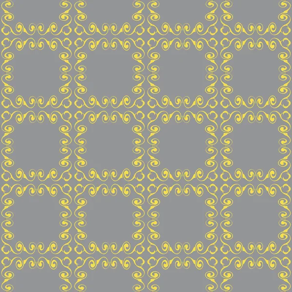 Seamless Pattern Trendy Yellow Gray Color Ultimate Gray Illuminating Colors — Stock Photo, Image
