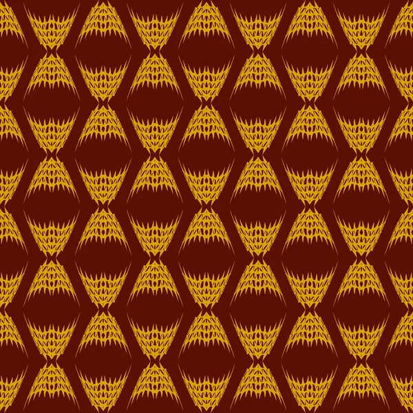 Seamless Decorative Pattern Burgundy Background Tiles Can Combined Each Other — 图库照片