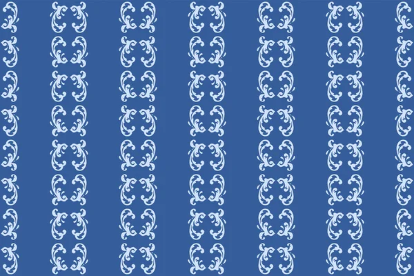 Seamless Oriental Pattern Fabrics Wallpapers Used Graphics Tiles Can Combined — 图库矢量图片