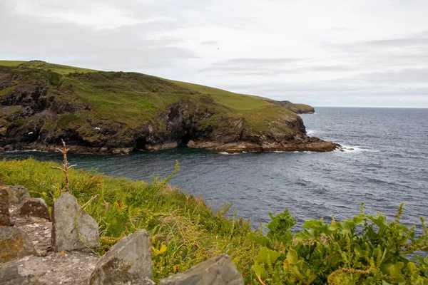 Port Isaac Cornwall England Beautiful Landscape Ocean — Stockfoto