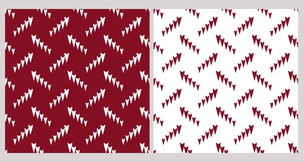 Sammlung Nahtloser Muster Für Materialien Tapeten Für Den Einsatz Grafiken — Stockvektor