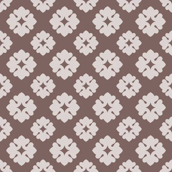 Płynny Wzór Dekoracyjny Brązowym Tle Projekt Drukowania Tekstyliach Tapetach Tle — Zdjęcie stockowe