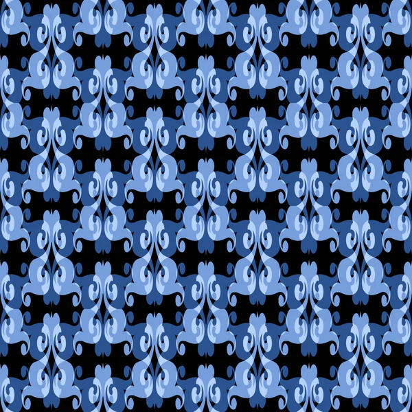 얼룩덜룩 푸른색의 광택없는 무늬가 타일들은 수있습니다 — 스톡 사진