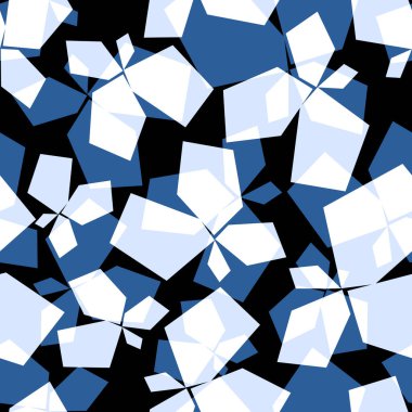 Moda mavisi renginde kusursuz geometrik desen. 2020 Yılın Klasik Mavi Rengi
