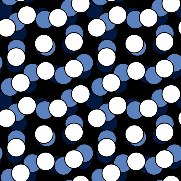 Płynny Geometryczny Wzór Modnym Kolorze Niebieskim Klasyczny Niebieski Kolor Roku — Zdjęcie stockowe