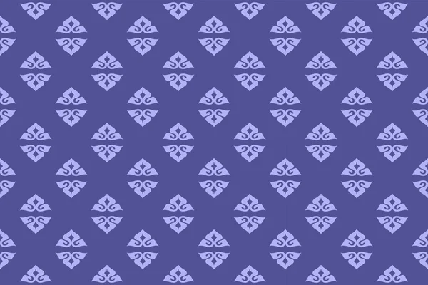 流行の紫色のシームレスなパターン Very Peri 2022年の色 — ストックベクタ