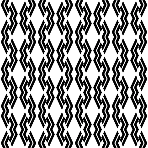 Patrón Inconsútil Geometría Blanco Negro Textura Moderna Elegante — Foto de Stock