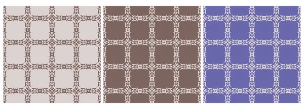 Sada Bezešvé Vzor Módních Barvách Roku2022 Design Pro Potisk Textil — Stockový vektor