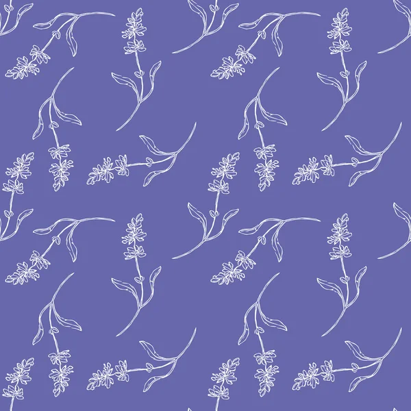 Безшовний Візерунок Модному Фіолетовому Кольорі Дуже Пізній Період Колір 2022 — стокове фото
