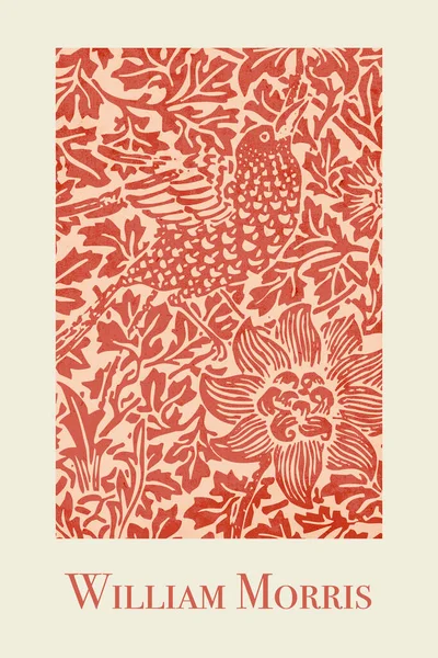 Современный Постер Ботаническая Формула Оформление Стен Дизайн Интерьера Печатная Иллюстрация — стоковое фото