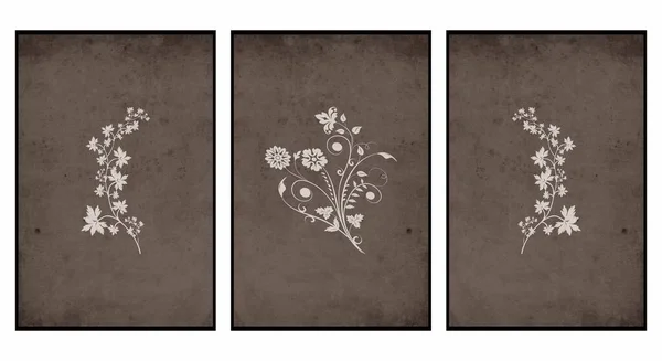 Cartão Botânico Moda Imprimível Use Para Capa Papel Parede Arte — Vetor de Stock