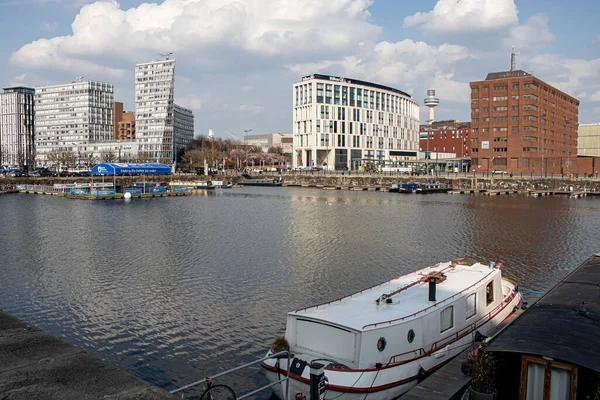 Liverpool Verenigd Koninkrijk Maart 2022 Architectuur Van Stad Prachtig Landschap — Stockfoto