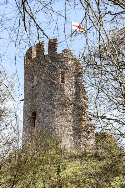 Abril 2022 Dudley West Midlands England Ruinas Del Castillo — Foto de Stock