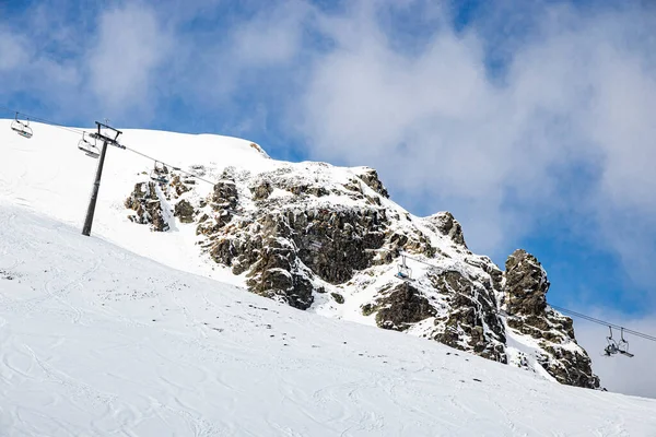 Karla Kaplı Polonya Dağlarının Manzarası Zakopane Polonya Nisan 2022 — Stok fotoğraf