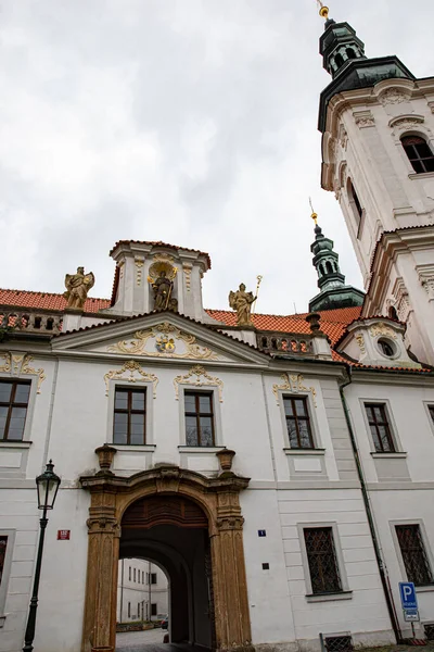 Praga República Checa Abril 2022 Arquitetura Cidade Igreja — Fotografia de Stock