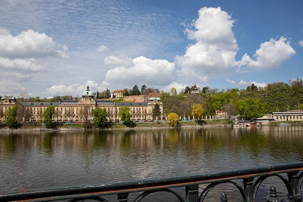 Prague Czech Republic April 2022 Architecture City Panorama City Weltawa — Stock fotografie