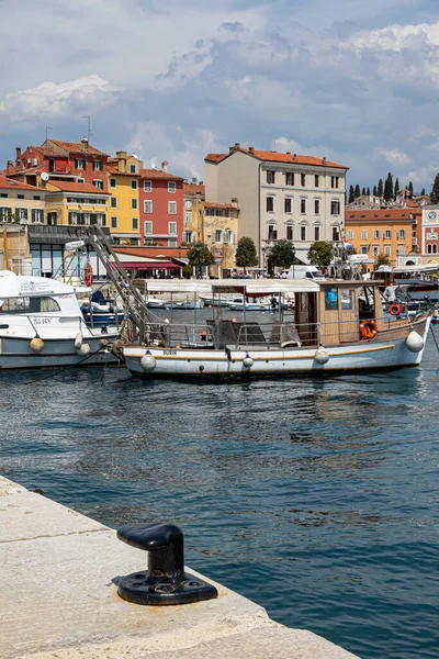Rovinj Croatia May 2022 Beautiful Seaside Landscape Istrian Peninsula — Stock Photo, Image