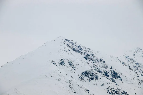April 2022 Zakopane Poland Winter Landscape Tatra Mountains — стоковое фото