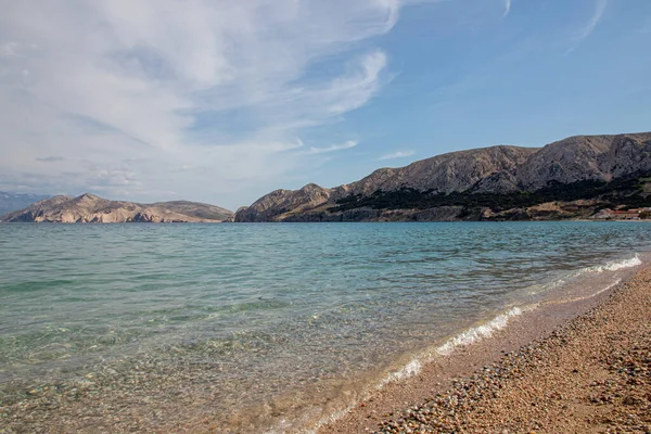 Baska Croatia May 2022 Beautiful Adriatic Sea Landscape Island Krk — Foto de Stock