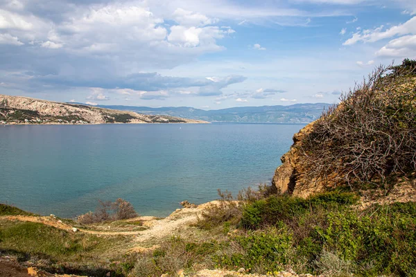 Baska Croatia May 2022 Beautiful Adriatic Sea Landscape Island Krk — Foto de Stock