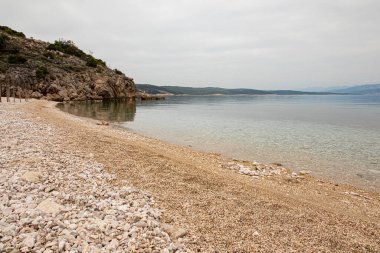 Baska Croatia, May 3, 2022. Beautiful landscape on the island of Krk.