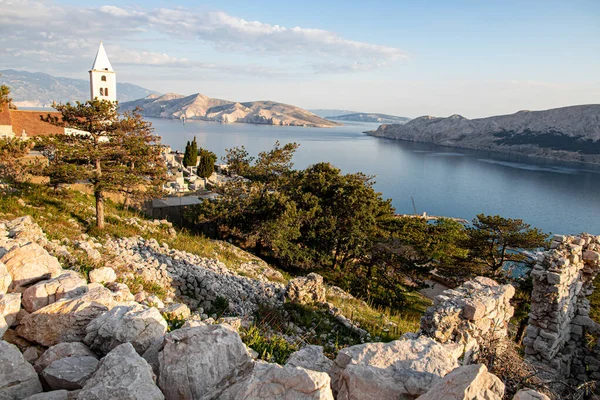 Baska Kroatien Maj 2022 Vackert Landskap Krk — Stockfoto