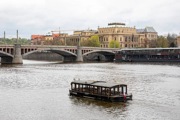 Prag Çek Cumhuriyeti Nisan 2022 Şehrin Mimarisi — Stok fotoğraf