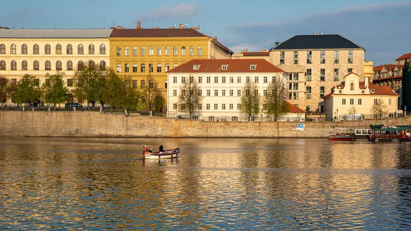 Prag Çek Cumhuriyeti Nisan 2022 Şehrin Mimarisi — Stok fotoğraf