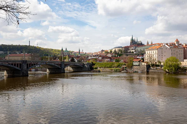 Praag Tsjechië April 2022 Architectuur Van Stad — Stockfoto