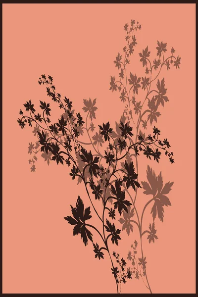 식물학 예술을 사용하 코알라의 을조화시키는 — 스톡 사진