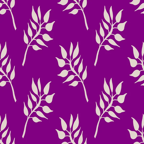 Zökkenőmentes Háttér Divatos Bársony Violet Szín Botanikai Képlet — Stock Fotó