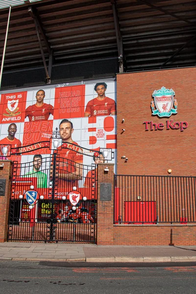 Liverpool England Mars 2022 Liverpool Anfield Stadium England — Stockfoto