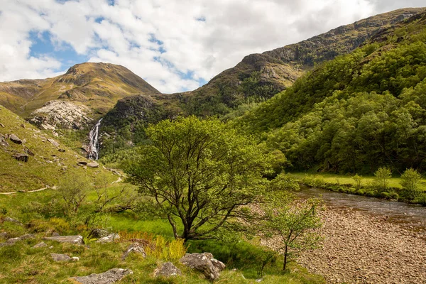 Juni 2022 Schottland Großbritannien Schöne Berglandschaft — Stockfoto