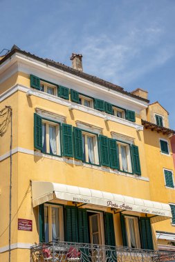 Rovinj Hırvatistan 2 Mayıs 2022 Istria yarımadası. Şehrin mimarisi..