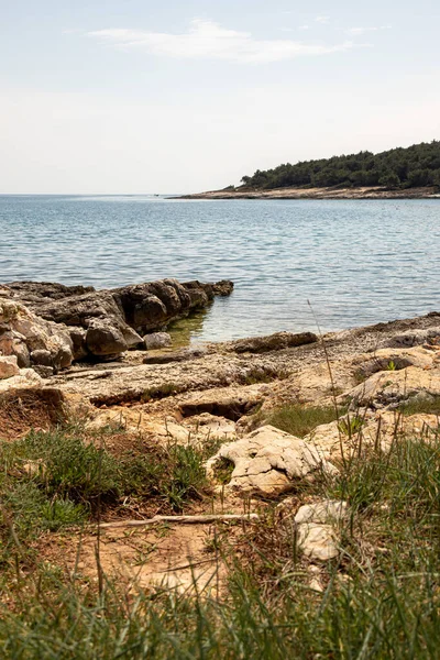 1Er Avril 2022 Beau Paysage Sur Mer Adriatique Avril Journée — Photo