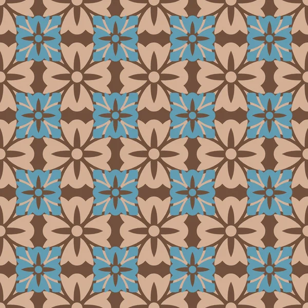 Oriental Pattern Brown Background — Foto de Stock