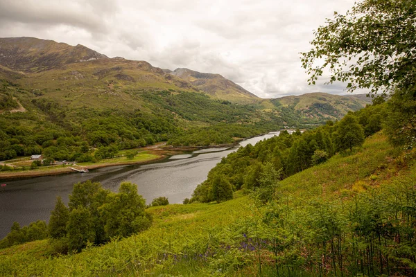 June 20224 Scotland Great Britain Beautiful Mountain Landscape — Stockfoto