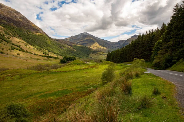 Června20224 Skotsko Velká Británie Krásná Horská Krajina — Stock fotografie