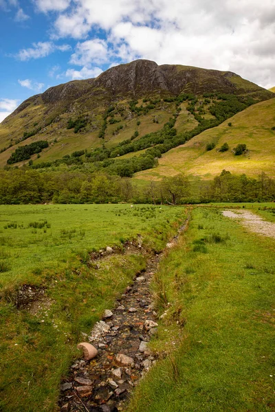 June 20224 Scotland Great Britain Beautiful Mountain Landscape — Stock Photo, Image