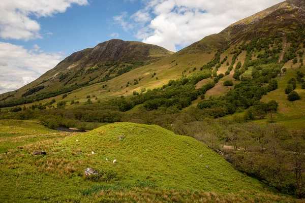 June 20224 Scotland Great Britain Beautiful Mountain Landscape — Stockfoto