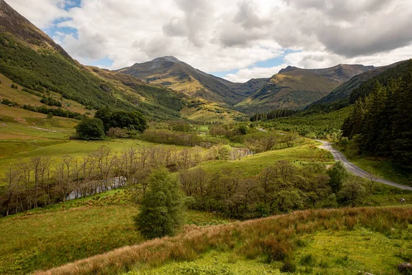 Června20224 Skotsko Velká Británie Krásná Horská Krajina — Stock fotografie