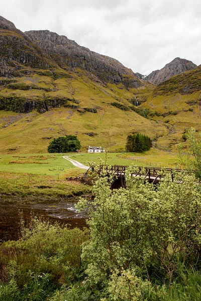 Haziran 2022 Skoçya Büyük Britanya Güzel Dağ Manzarası — Stok fotoğraf