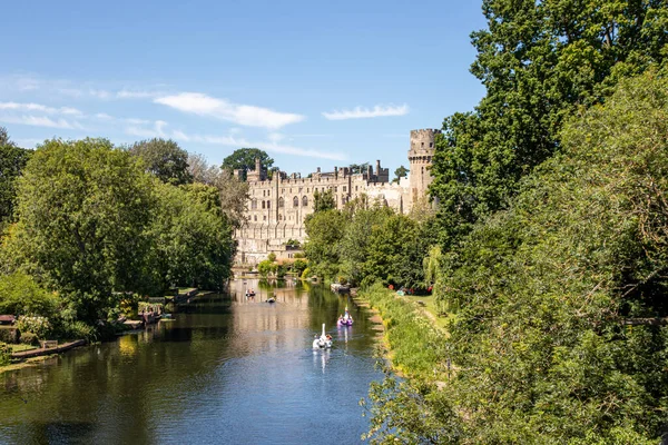 July 2022 Architecture City Warwick Castle Warwickshire England —  Fotos de Stock