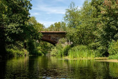 Warwick Warwickshire England. Beautiful landscape on the River Avon