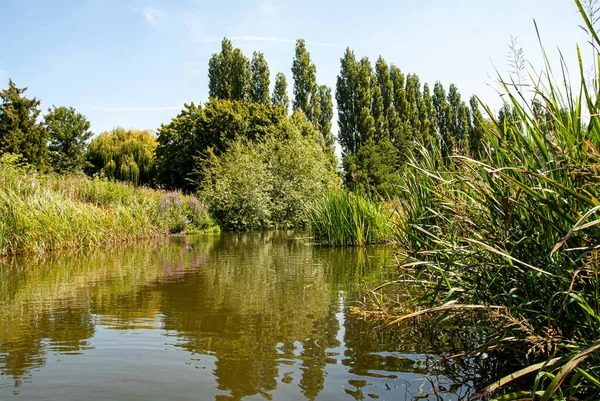 Warwick Warwickshire England Beautiful Landscape River Avon — Stockfoto